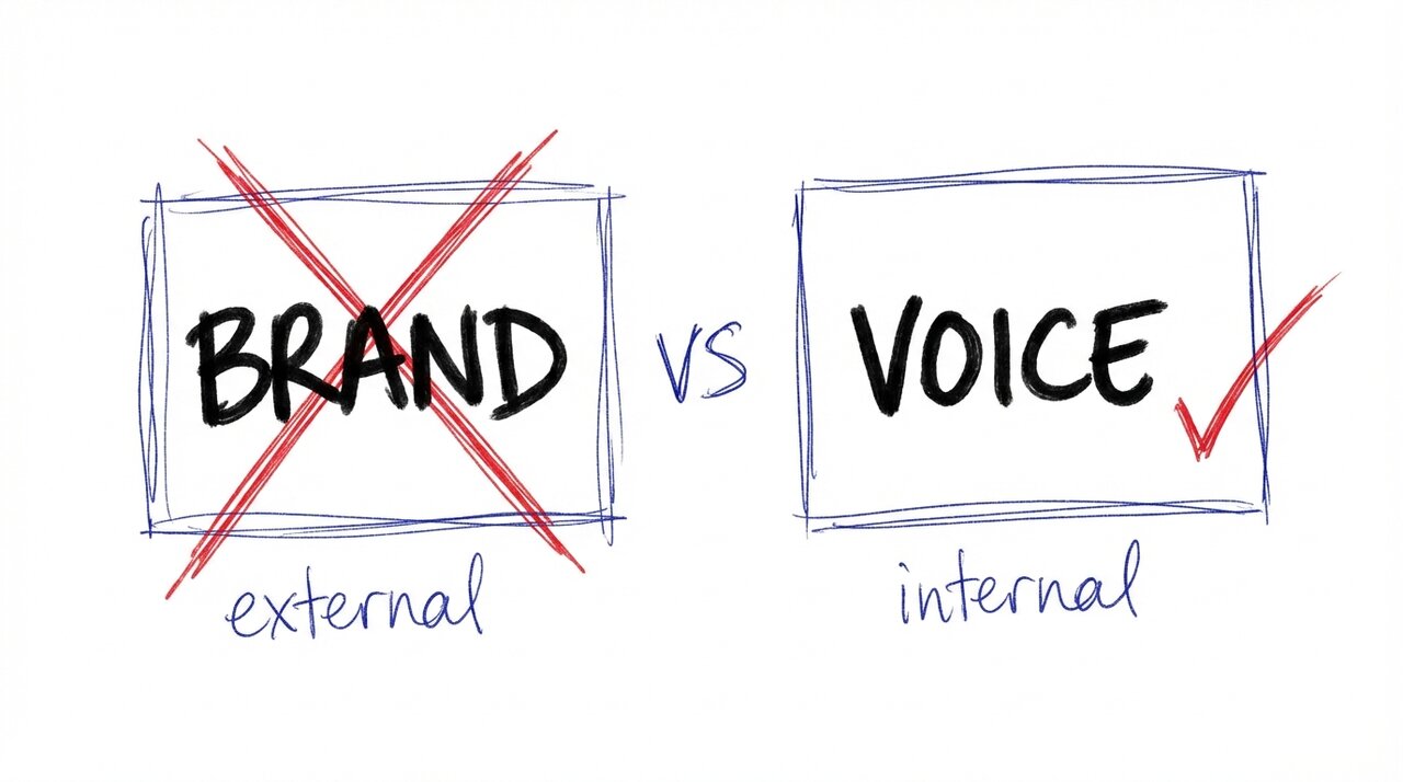 Voice, Not Brand